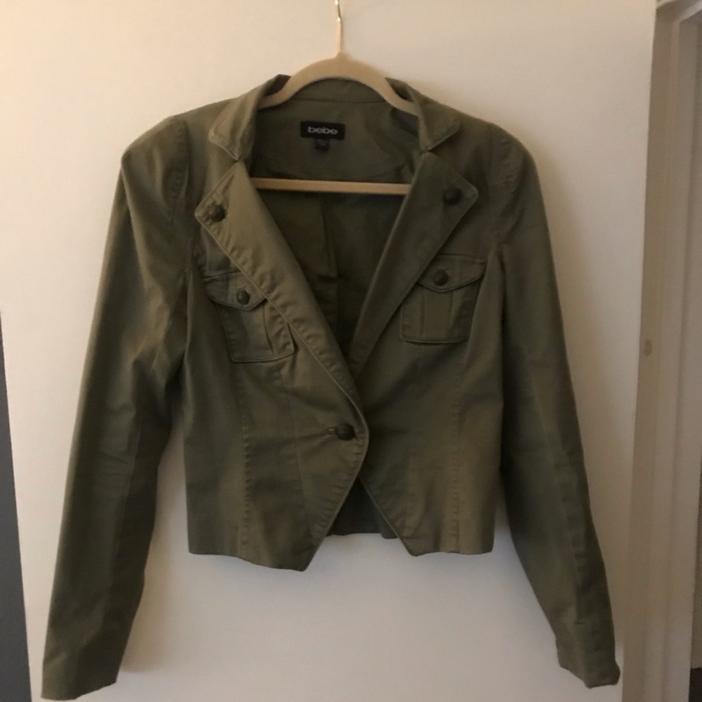 Army Green Military Blazer
